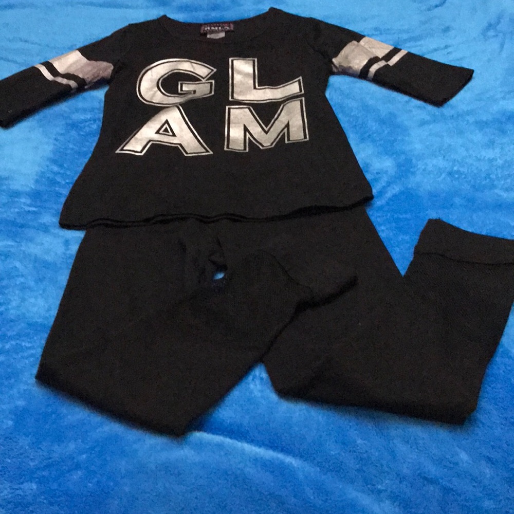 Girls leggings and shirt
